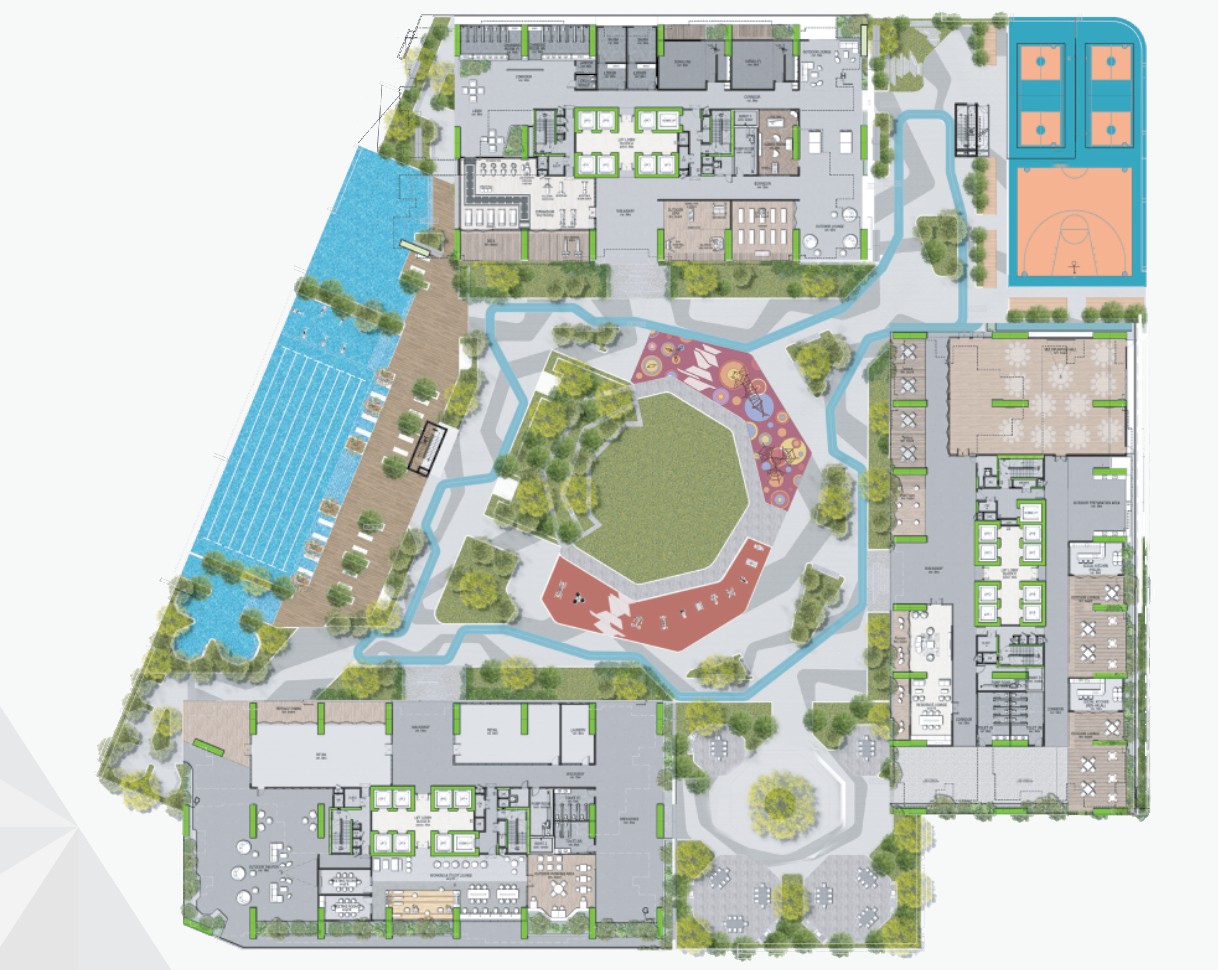 The Address JB Facilities Map